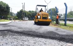 Road to Ratmalana airport gets facelift...