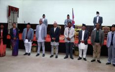 尼泊尔多位新任部长宣誓就职