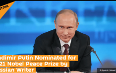 俄媒：普京总统被提名2021年诺贝尔和平奖