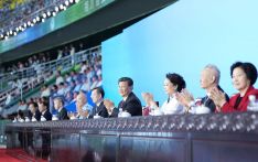 视觉故事丨中国最大运动会在西安举行 习近平携夫人 彭丽媛出席开幕式(组图)