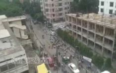 Students from two colleges in Dhaka clash, disrupting traffic