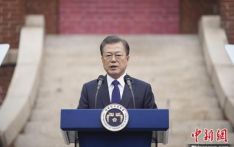 韩国总统文在寅就政局混乱向国民致歉