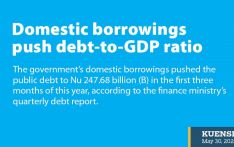 Domestic borrowings push debt-to-GDP ratio to 130.9%