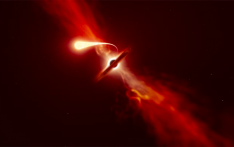 科学家捕捉到2.5亿光年外黑洞撕裂恒星瞬间 