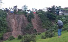 Landslides displace more than 40 families 
