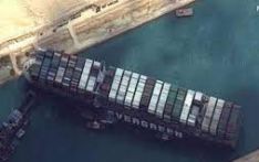 苏伊士运河被堵第7天：美军舰受影响 叙实施燃料配给