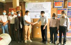 中国又有一批防疫物资援助到尼泊尔蓝毗尼