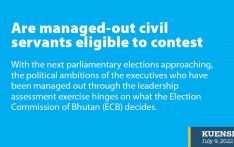 Are managed-out civil servants eligible to contest elections? 