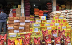 Chinese NGO distributes relief packages to flood victims in Nepal.