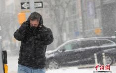 冬季风暴袭美国东北部 近三千航班取消