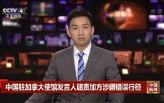 中国驻加拿大使馆发言人谴责加方涉疆错误行径