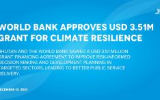 World Bank approves USD 3.51M grant for climate resilience