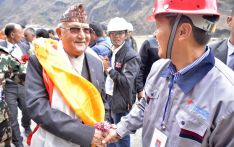尼泊尔最大水电站开始发电 前总理奥利感谢中国建设者