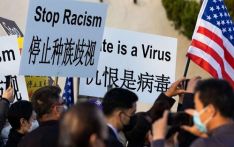 美国多地连续数个周末爆发亚裔反歧视大游行