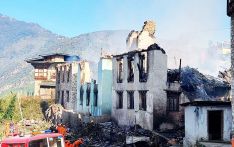 Yadi fire victims lodge in school 