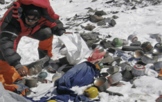 尼泊尔：计划今年从珠峰等8座高山上收集35吨垃圾