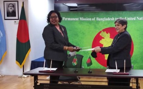 Bangladesh, Dominica sign agreement to establish diplomatic ties