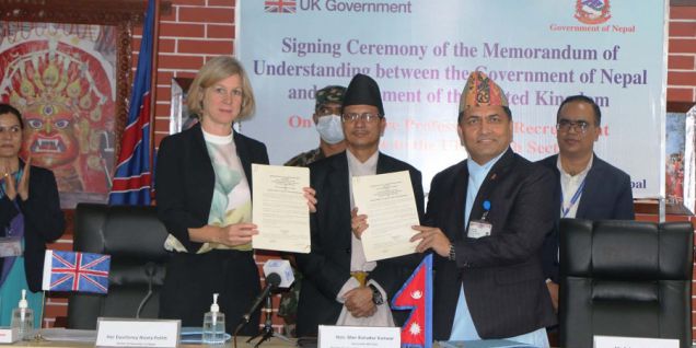 Nepal and UK sign deal to recruit Nepali nurses in the UK healthcare sector