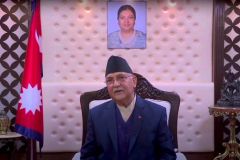 丝合国际在线关注尼泊尔局势快讯丨在众议院解散后向国家致词时，奥利为自己的举动辩护