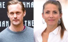 Alexander Skarsgård ignites rumours of first child with Swedish actress Tuva Novotny