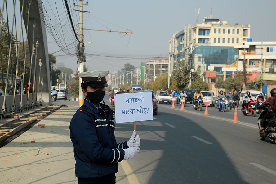 Traffic-Mask-abhiyan