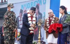 尼泊尔总理普拉昌达为博卡拉国际机场揭幕