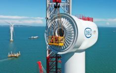 Construction milestone for China's first deep-sea floating wind power platform