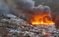韩国大火促使500人从棚户区疏散