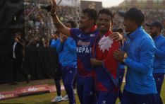 Nepal pull off a sensational win to sweep series  