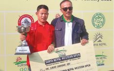 Rai wins Surya Nepal Western Open Golf Tournament  