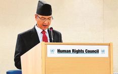 In Geneva, Nepal pledges justice for the atrocities committed during conflict 