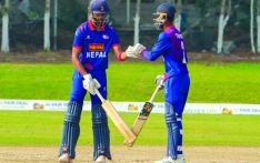 Kandel's hat-trick, five-wicket haul bowls Nepal team to victory
