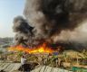 孟加拉国穆斯林难民营发生火灾