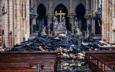 法媒：巴黎圣母院火灾过后被发现含“铁”