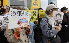 日本民众集会反对福岛核污染水排海