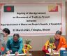 Bhutan to use multimodel transports for movement of goods 