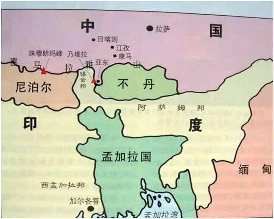 不丹边境：西北中国，东北印度|领土|不丹|印度_新浪新闻
