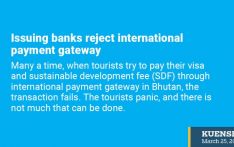 Issuing banks reject international payment gateway 