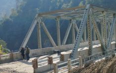 स्याङ्जा–पर्वत खण्डमा मोटरेबल पुल निर्माण
