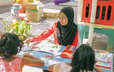 BML staff donates educational toys and books to kids at Fiyavathi