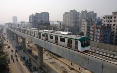 Dhaka metro rail to operate from 8am-2pm starting Wednesday