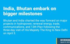 India, Bhutan embark on bigger milestones