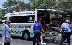 泰国一载有外籍劳工面包车发生追尾事故致4死9伤