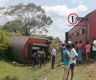 斯里兰卡火车脱轨致16人受伤