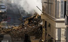 法媒：消防部门已从马赛爆炸建筑废墟发现两具遗体