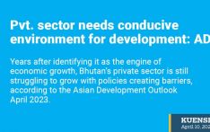 Pvt. sector needs conducive environment for development: ADB 