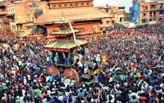 Bhaktapur welcomes world for the serpent festival “Bisket Jatra”