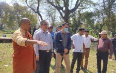 An initiative for Kapilbastu to list in World heritage Site by Ambassador Chen Song