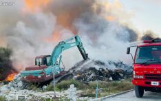 Fire at Addu waste dump site controlled after more than 12 hours