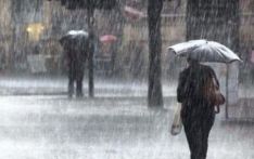 Rain coupled with thunder likely today